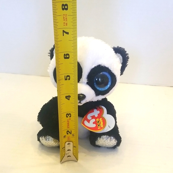 NWT Ty Beanie Boo 🐼 Panda Bamboo Plush Toy - Picture 9 of 9